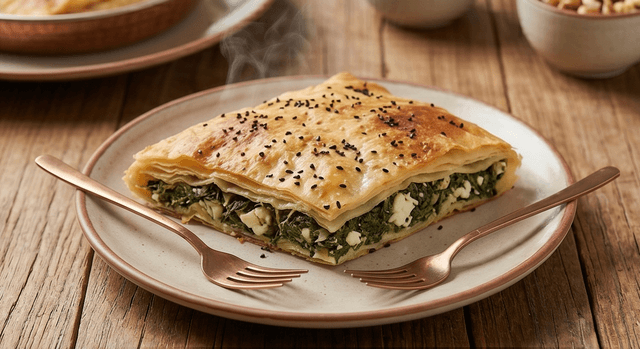 Ispanaklı Börek